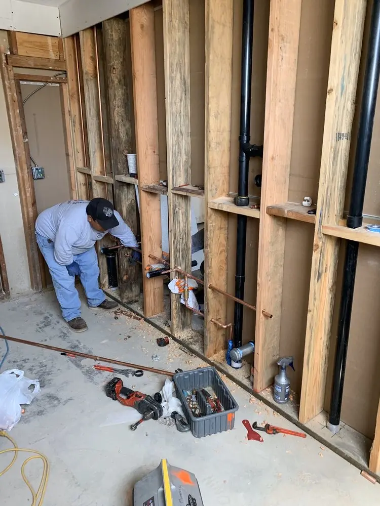 Commercial rough-in plumbing for Trenchless Sewer Repair in Suffern
